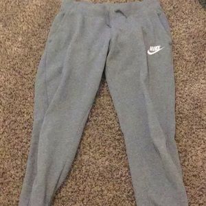 Nike gray sweatpants